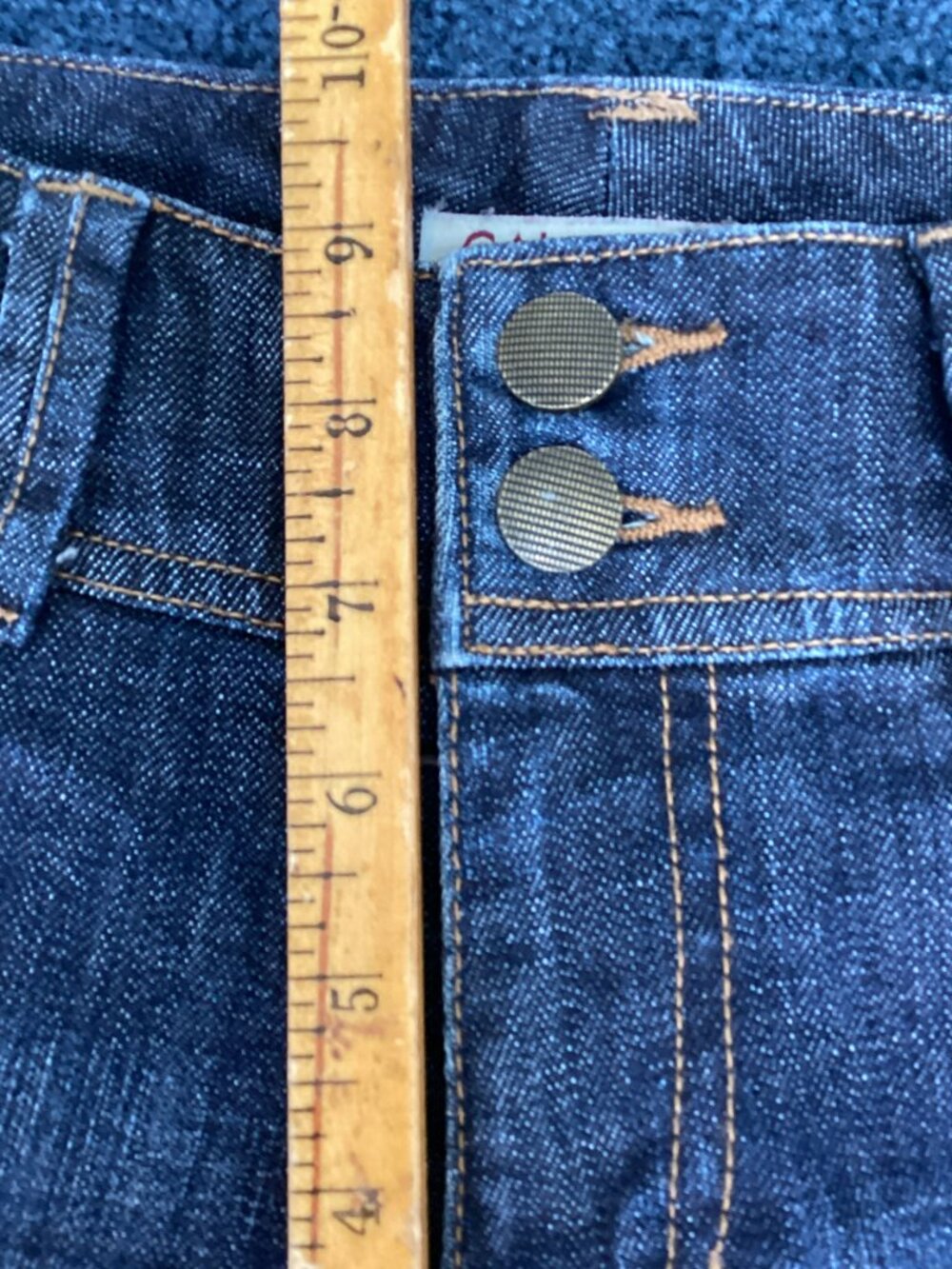 Cabi Dark Denim Bermuda Shorts – sz 6 - Picture 9 of 9